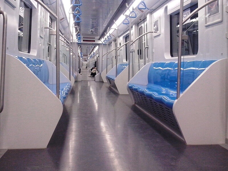 Compassimo-Almost Empty Wagon Tabriz Metro-Tabriz