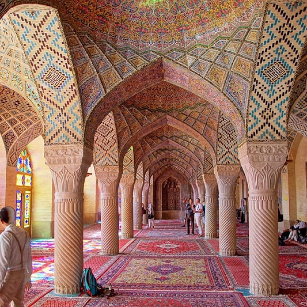 Compassimo-Pink Mosque in Shiraz-Iran