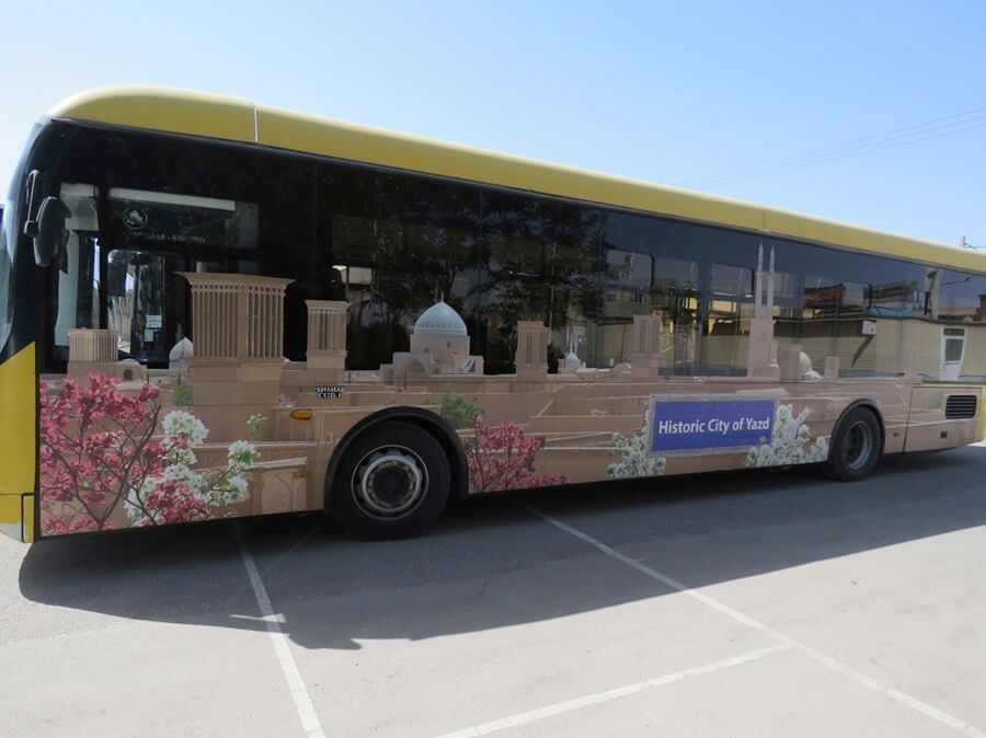 Compassimo-Public transport in Yazd-City buses