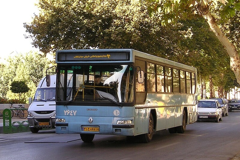 Renault service bus Isfahan - Iran