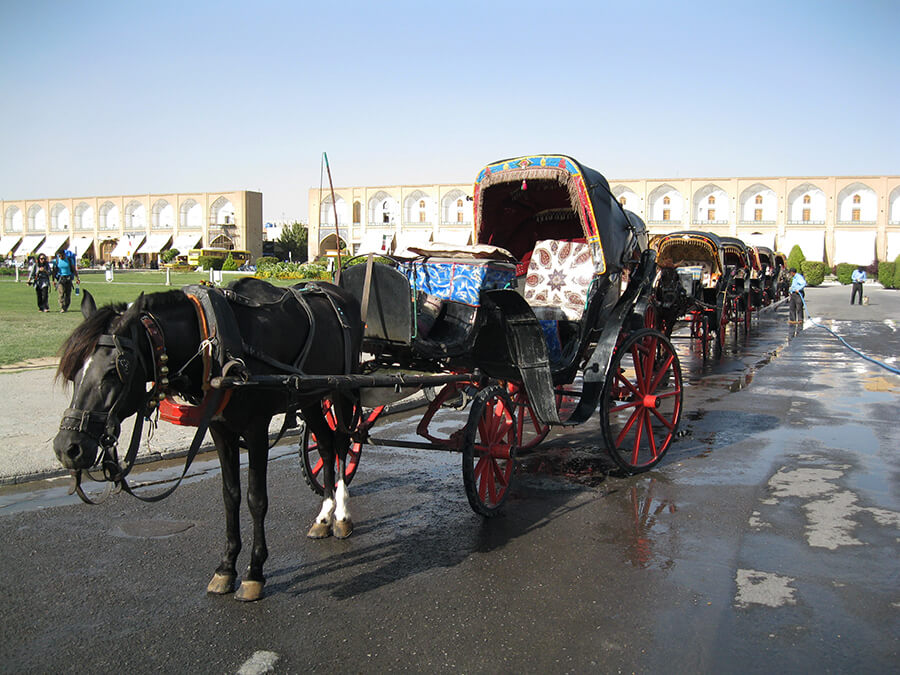 Compassimo-Carriages around Naghsh-e Jahan Square-Isfahan-Iran