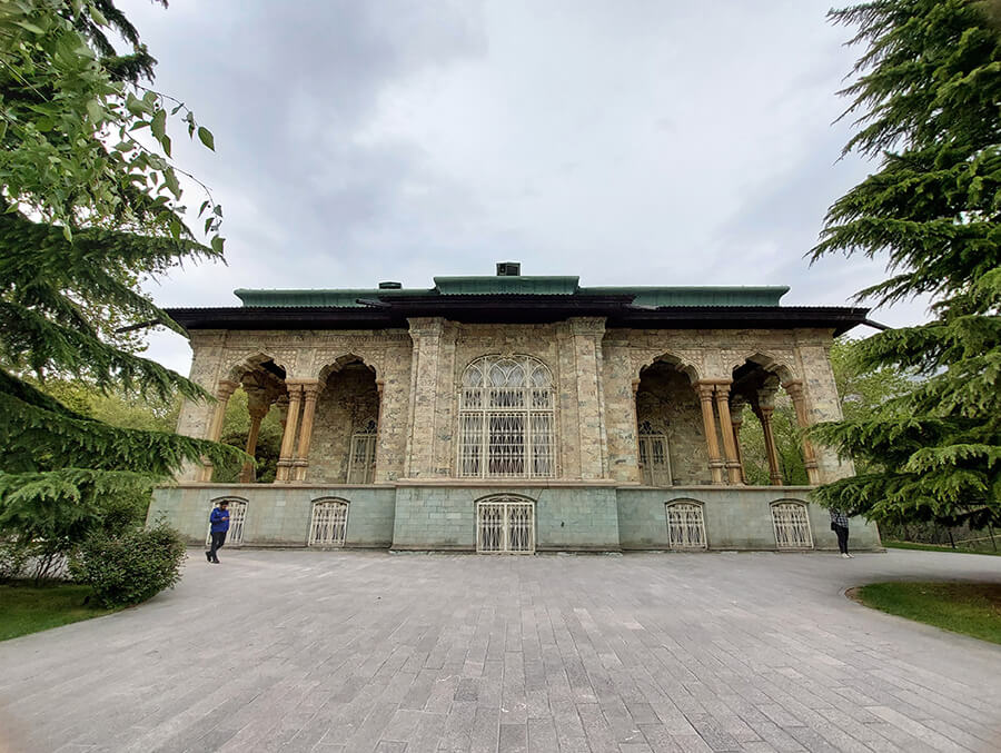 Compassimo-Green Palace Exterior in Sadabad Palace Complex-Tehran-Iran