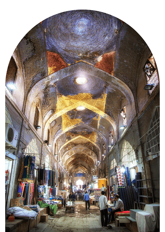 Compassimo-Vakil Bazaar shopping in Shiraz