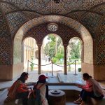 Compassimo-Local visitors in Karim Khani Nook-Golestan Palace-Tehran