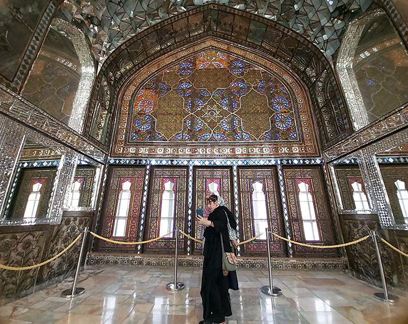 Compassimo-Marble Throne Room in Golestan Palace-Tehran