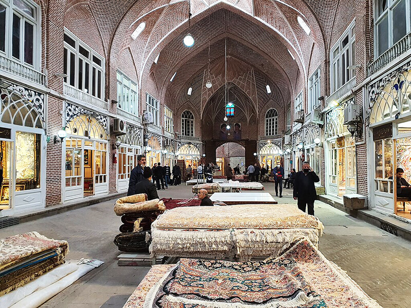 Compassimo-Tabriz carpet Bazaar-Iran
