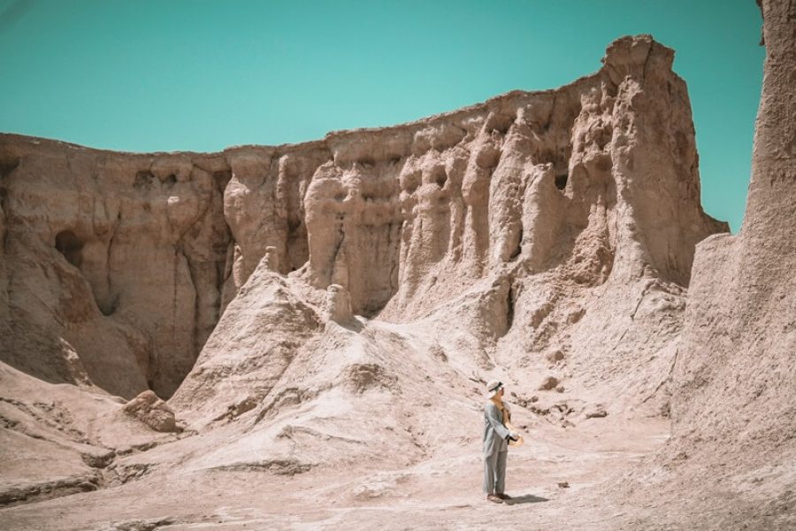Compassimo-Tourist Enjoying their time in Stars Valley in Qeshm Island-Iran