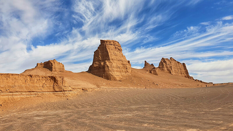 Desert Kalouts in Kerman-Iran