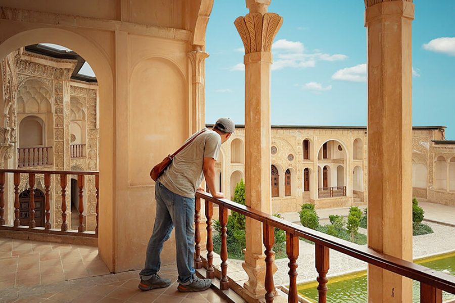 Compassimo-Boroujerdi Historical House-Kashan