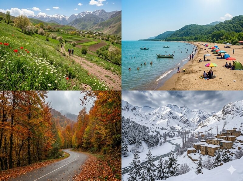 Compassimo-Iran a 4 season country-Best time to visit Iran
