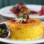 Compassimo-saffron rice dish-Persian food-Iran