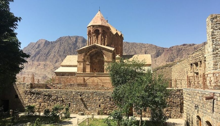 Compassimo-Exterior of St Stepanos Monastery-Jolfa-Iran