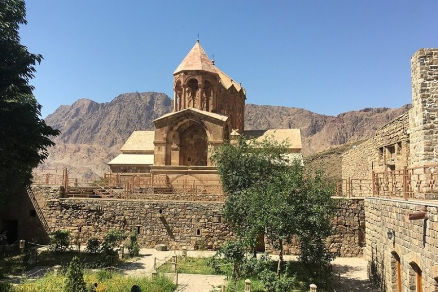 Compassimo-Exterior of St Stepanos Monastery-Jolfa-Iran