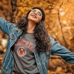 Compassimo-Happy local girl in autumn in iran-Tehran