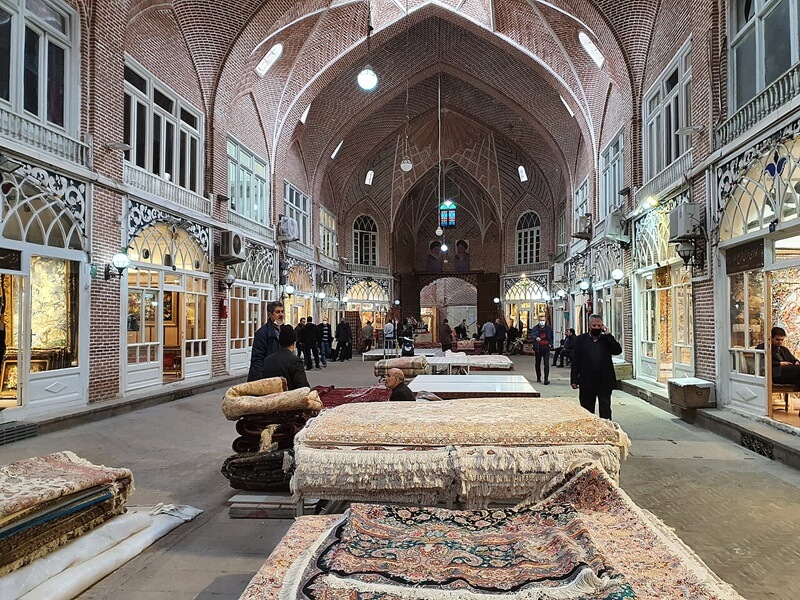 Compassimo-Persian Carpet Timcheh in Tabriz Historic Bazaar Complex-Tabriz