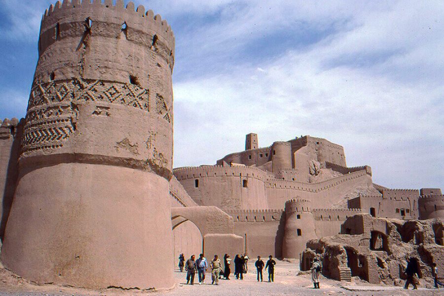 Compassimo-Visitors in Bam Citadel-Kerman
