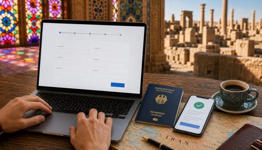 Compassimo-A tourist applying for an Iran e-visa-Iran e-visa application