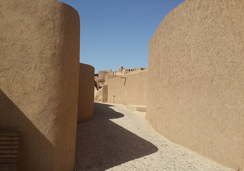 Compassimo-Bam Citadel Interior walls-Kerman