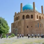 Compassimo-Visitors in the Soltaniyeh Dome area-Zanjan