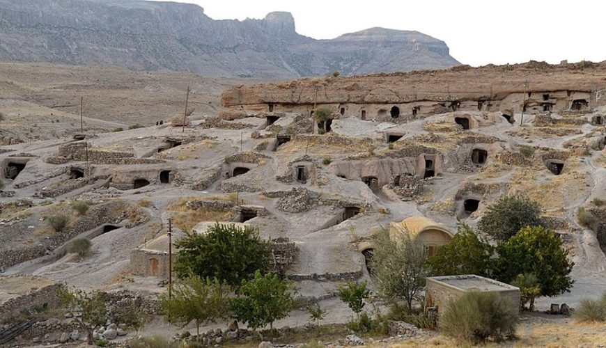 Compassio-Landscape view of Maymand Village UNESCO site-Kerman